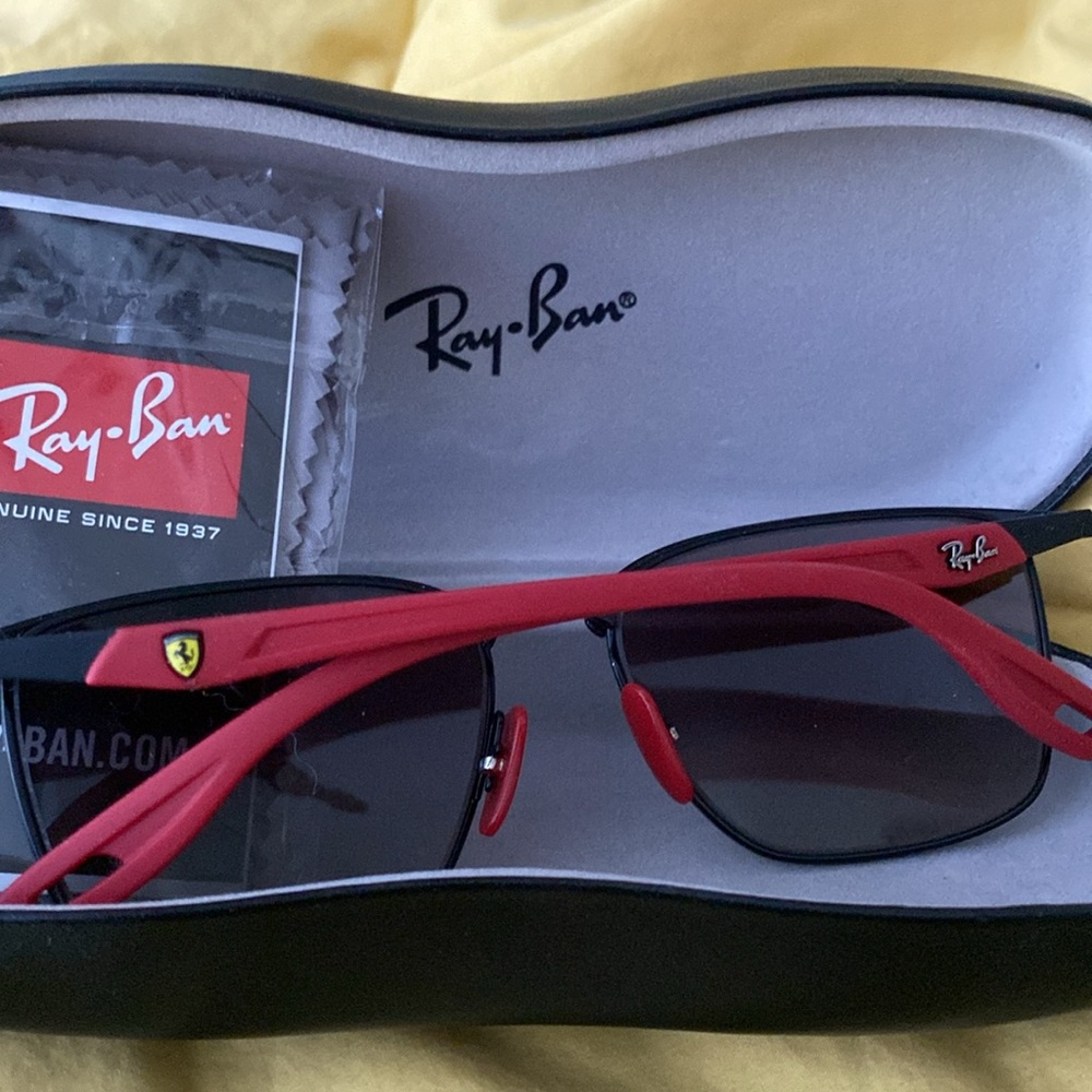 Ray-Ban and Ferrari sunglasses - Picture 2 of 2